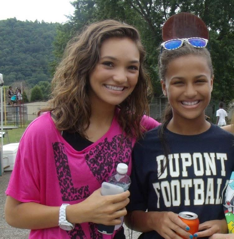 An old picture from the Father's Day Cookout. 