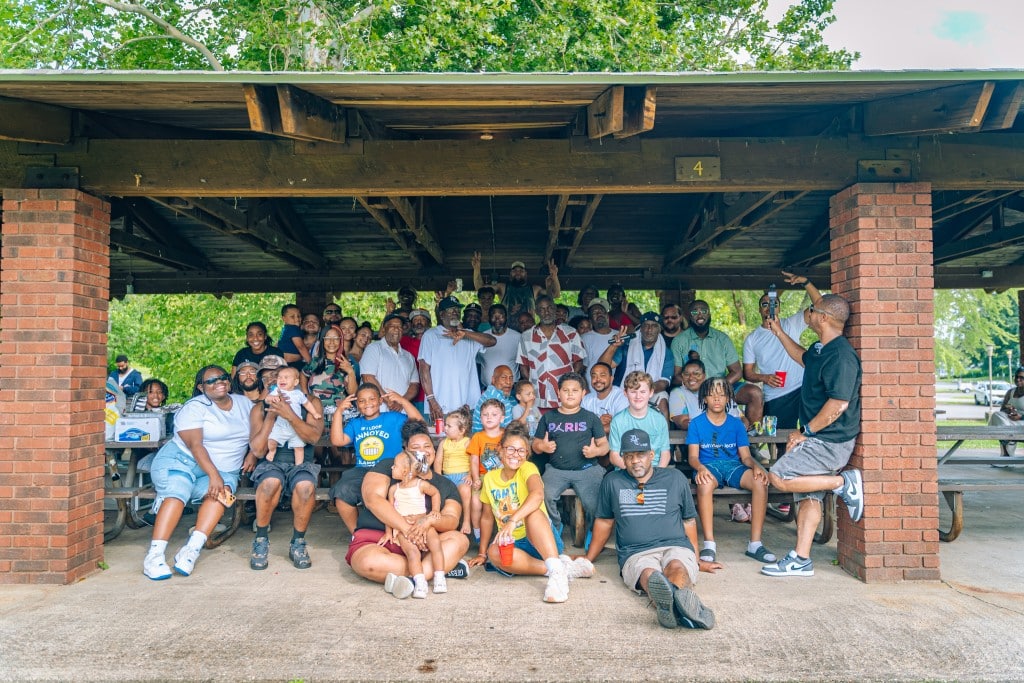 A picture from this year's Father's Day Cookout. 